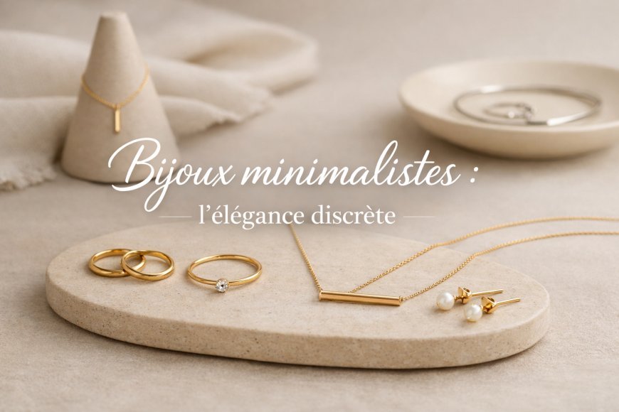 Bijoux minimalistes : l’élégance discrète au cœur des tendances