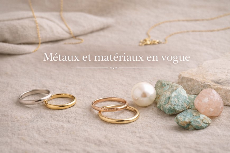 Métaux et matériaux en vogue : entre innovation, design et nouveaux enjeux