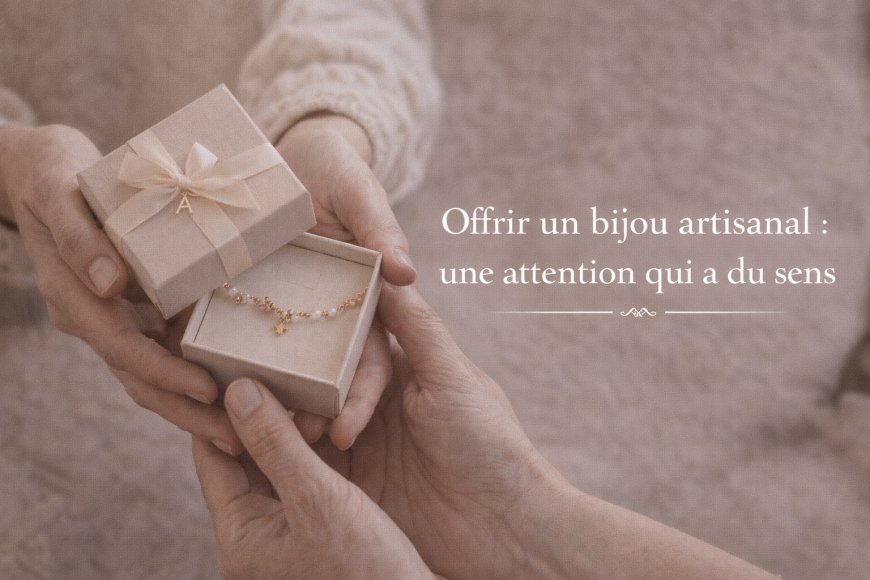 Offrir un bijou artisanal : une attention qui a du sens