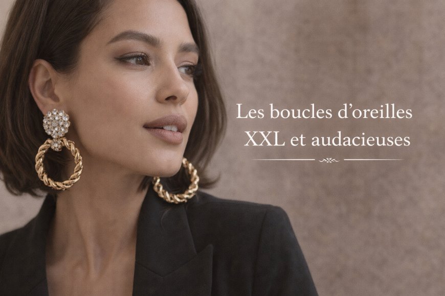 Les boucles d’oreilles XXL et audacieuses : la nouvelle affirmation du style